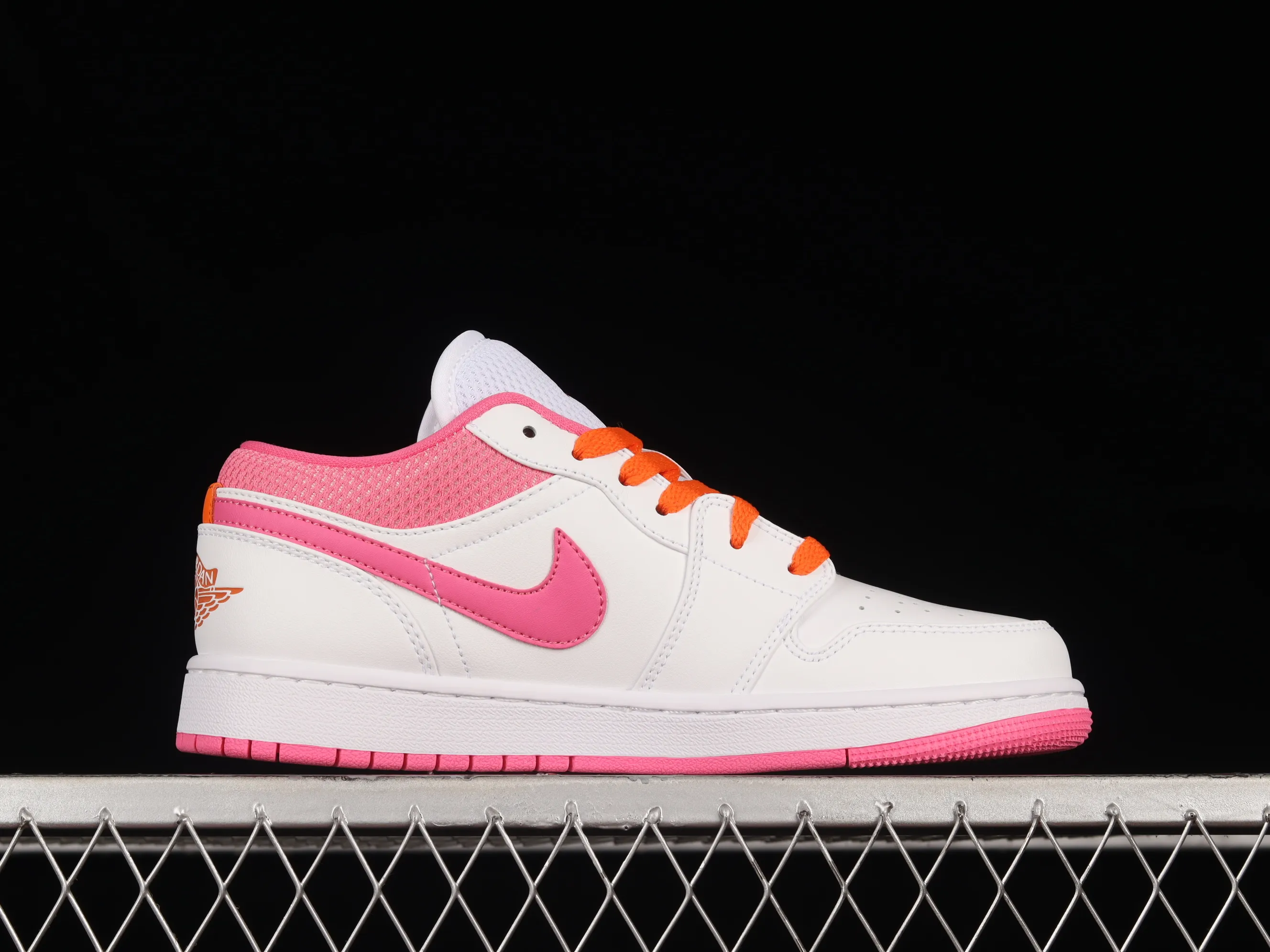 All categories Air Jordan Jordan series basketball shoes Air Jordan 1 Low Air Jordan 1 Low AJ1 Joe 1 white and pink low-top basketball shoes DR9498-168